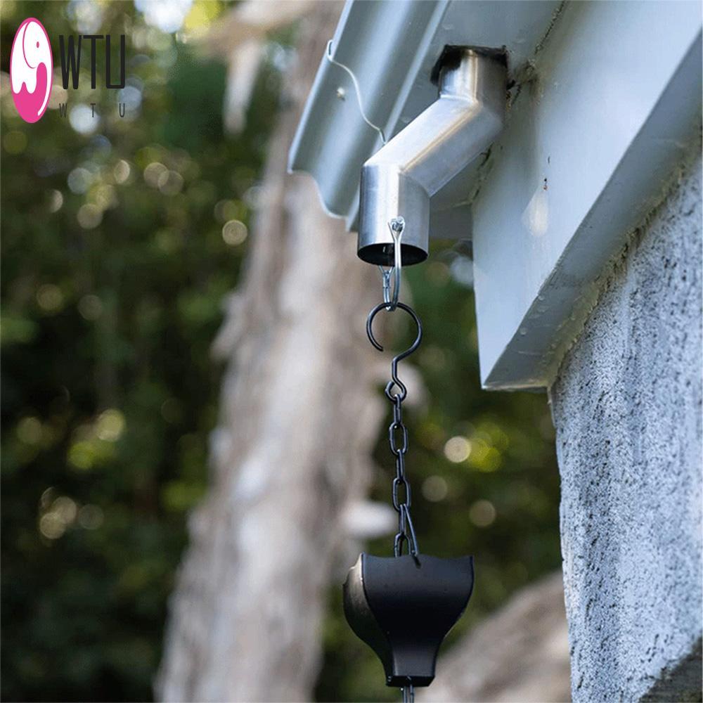 Rain Chain Gutter Adapter Kit สแตนเลส Rain Chain Gutter Adapter สําหรับอุปกรณ์เสริมโซ่ฝนกลางแจ้ง
