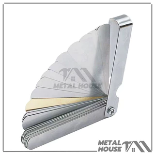 ฟิลเลอร์เกจ 32 เกจวัดความหนา 32ใบ ใบเลื่อยเมตริก 0.04-0.88mm เครื่องวัดความหนาสำหรับวัดเครื่องมือ