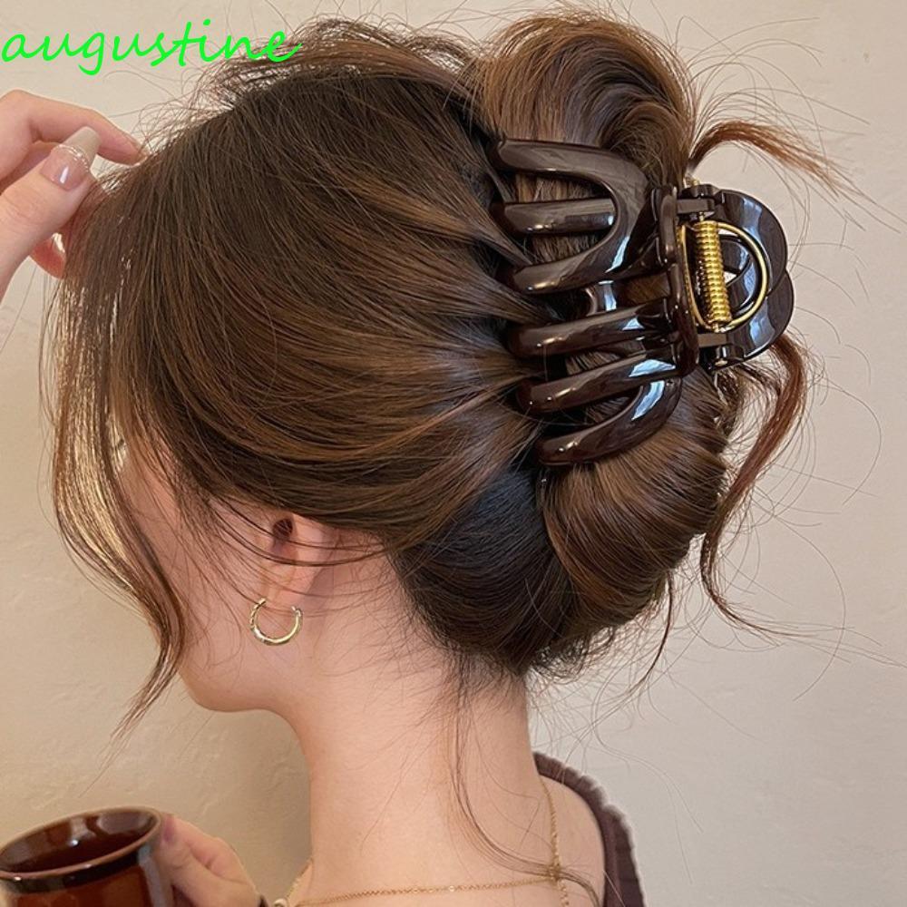 AUGUSTINE เล็บแบบการ์ตูน คลิปหนีบผมน่ารัก สไตล์ฝรั่งเศส ขนาด 9 ซม. สำหรับใช้งานประจำวัน