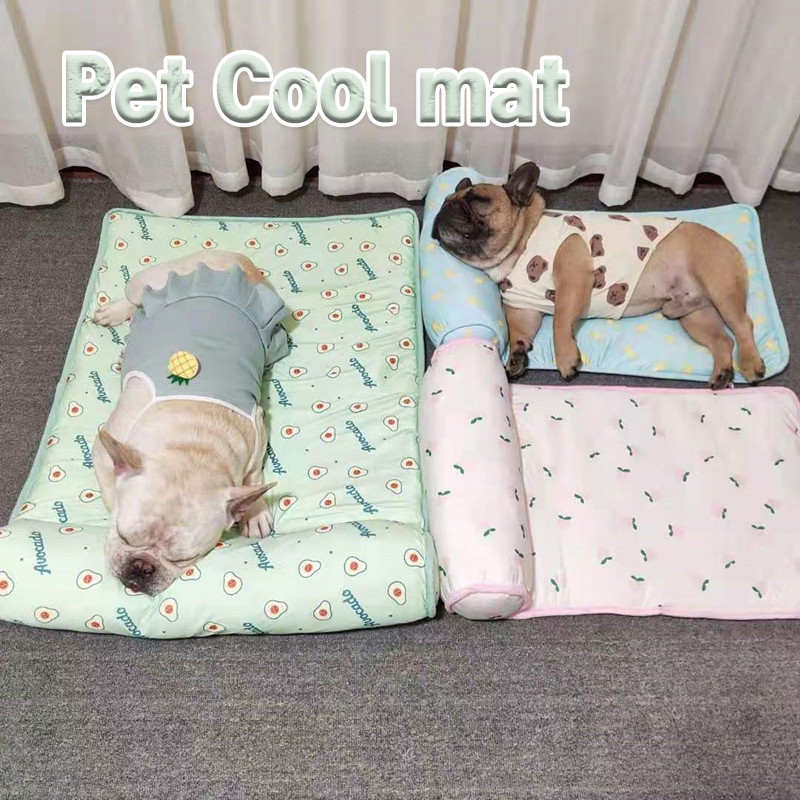 เบาะเย็นแมว แผ่นเย็นแมว Pet Cool mat แผ่นทำความเย็น แผ่นเจลเย็น ที่นอนเย็น สำหรับสุนัขและแมว ขนาดS/L