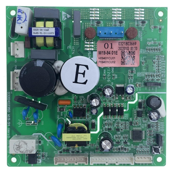 เมนบอร์ดตู้เย็น OMA รหัส W19-9407E / W19-9401E / 0320402350 แท้ สำหรับรุ่น W19-94xx ใหม่