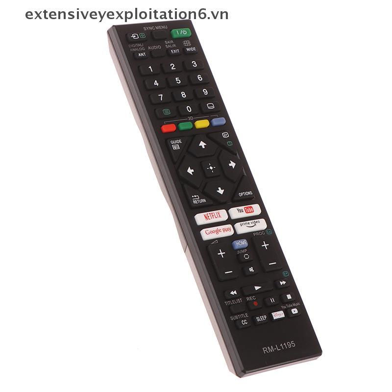 ขยาย Universal สมาร์ททีวีรีโมทคอนโทรลสําหรับ Sony LCD LED Bravia TV RM-L1195 RM-YD005 RM-YD092 RM-YD