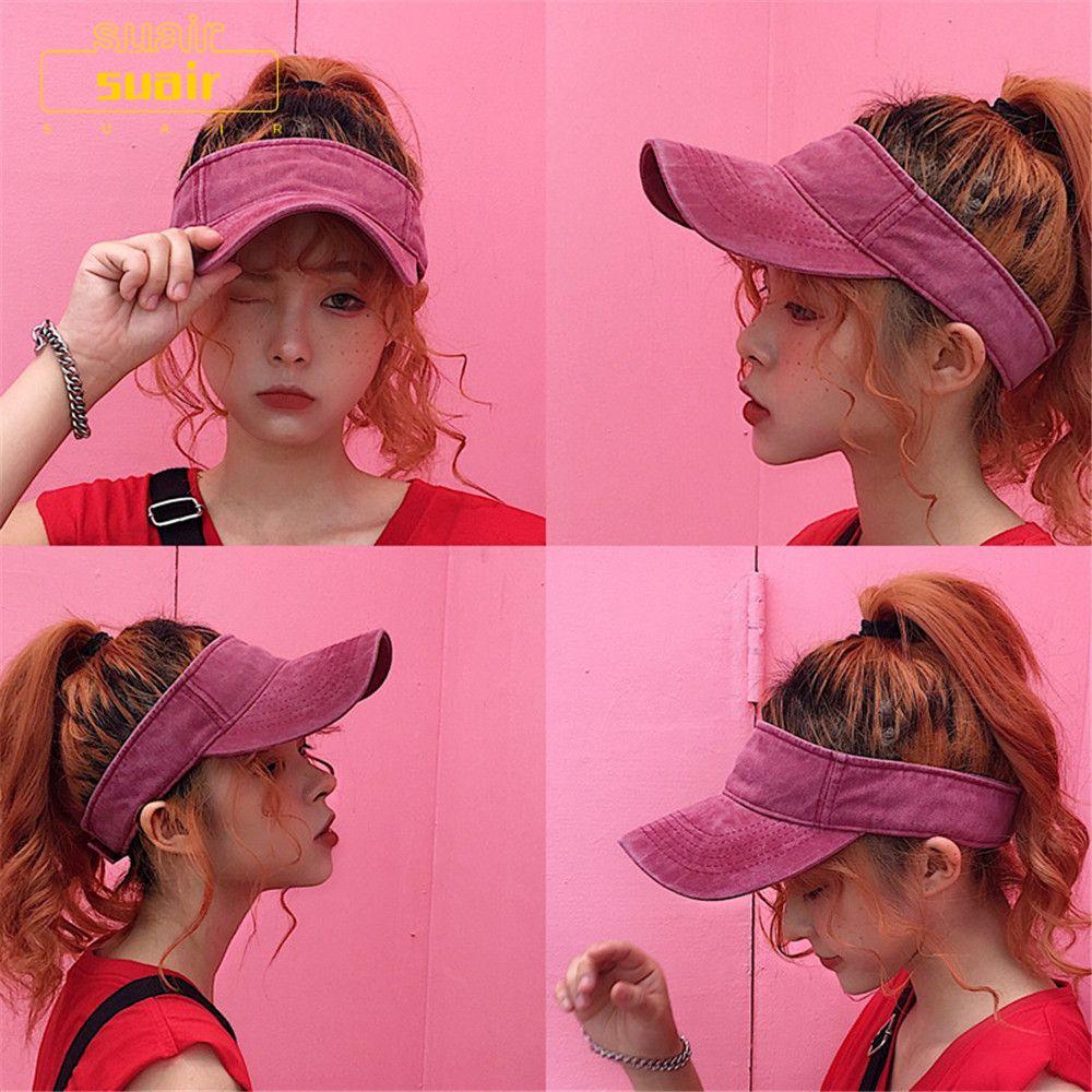 SUAIR Sun Visor ปรับ Casual Tennis Golf Beach Cap