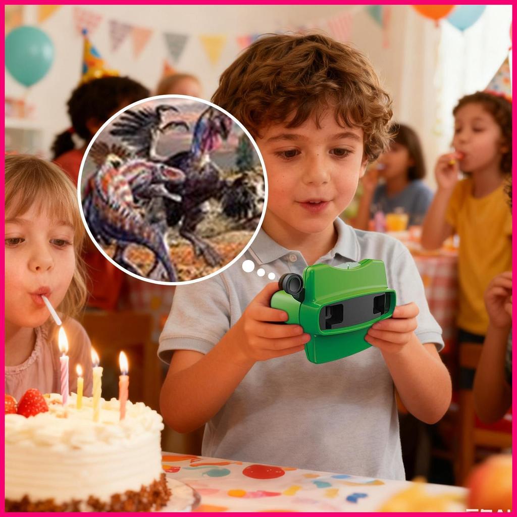 ดู Finder 3D Retro สไลด์ของเล่นเพื่อการศึกษาจอแสดงผลทันที STEM Viewer ของเล่นเด็กผู้ใหญ่ชายหญิง cond