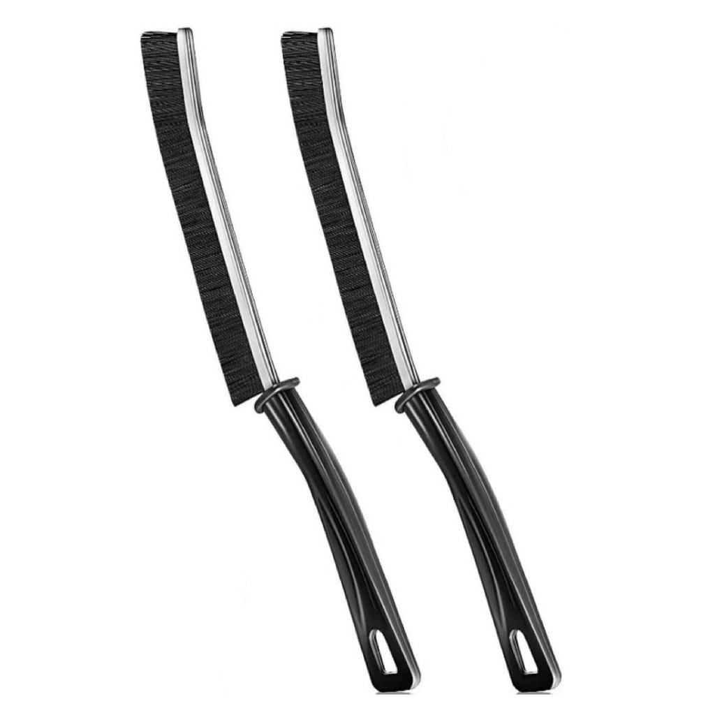 XuJJJJunB Gap Brush (2-pack) Bath Cleaning Hard Type Gap Cleaning Brush Small Groove Brush Thin Gap 