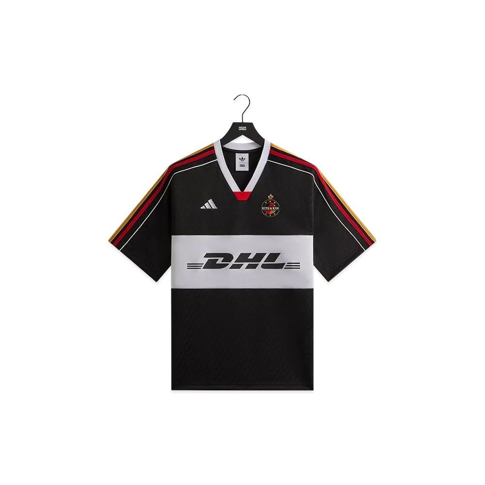 Kith x adidas Football DHL Express Jersey Black Unused