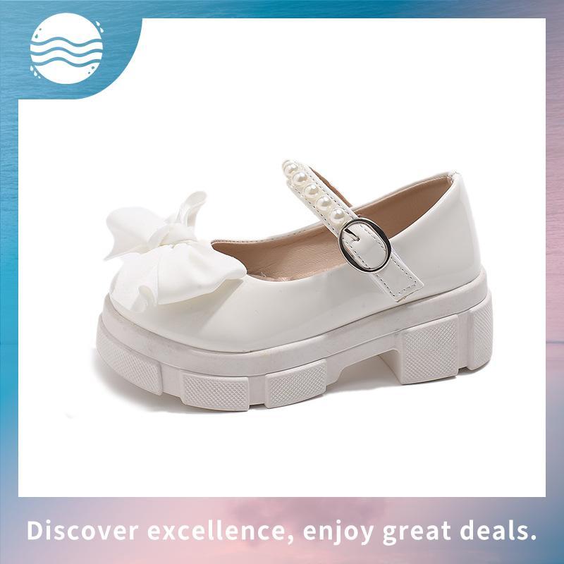 V998 รองเท้าคัดชู เด็กผู้หญิง โบว์ หนัง PU แบบเงา สำหรับน้อง 3-8 ขวบ New พร้อมส่งในไทย C68 💕✨