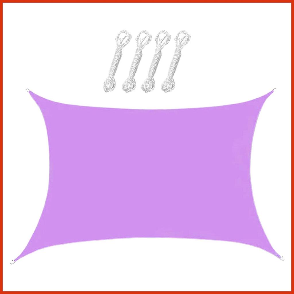 Sun Shades กลางแจ้ง Patio UV Block Shade Sail UV ทน Canopy กันสาด Shelter Square Sun Shade Sail สําห