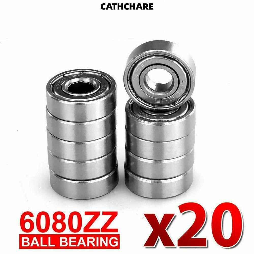 CATHCHARE294 10/20 ชิ้น 608ZZ ความต้านทานการสึกหรอความต้านทานการกัดกร่อนเหล็กคาร์บอนร่องลึก