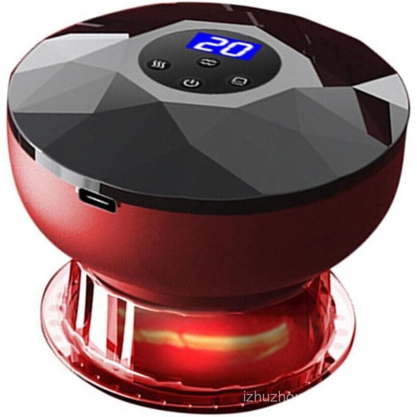 Electric Cupping Therapy Set Machine Rechargeable 6 Modes Heating Massager Cups Cupping Therapy Tool