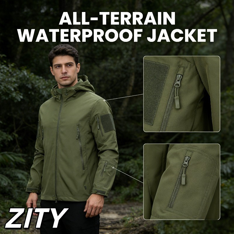 Plus Size Climbing Clothing Hooded Casual Warm Wear Windproof Sneaker Jacket TAD Shark Skin Softshel