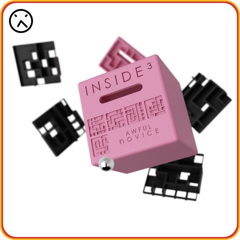 French INSIDE3 ปริศนาเขาวงกตสามมิติ Brain Burning Thinking Training b