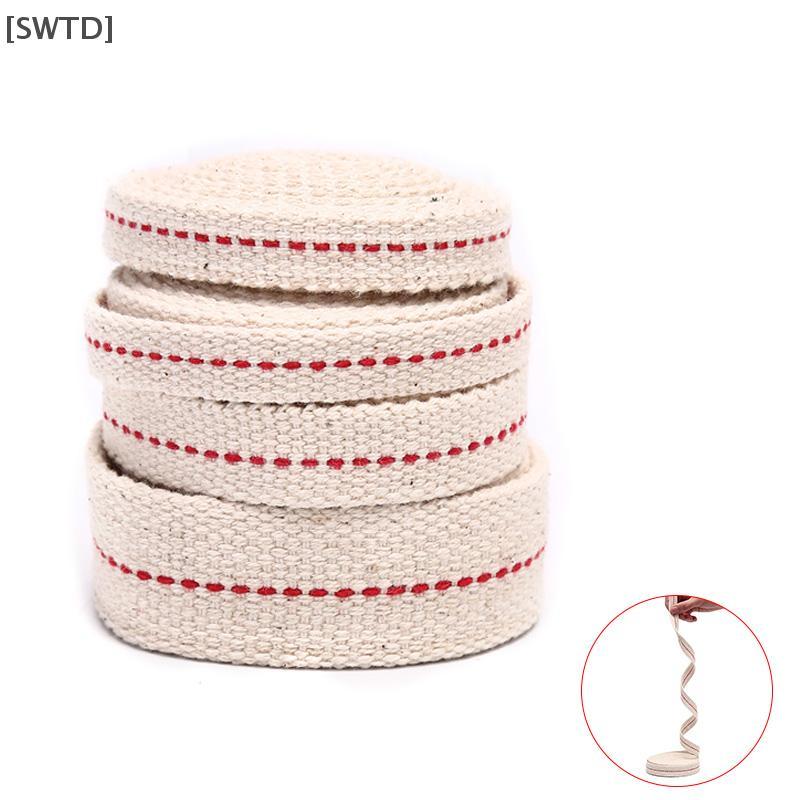 [SWTD] 1M โคมไฟน้ํามันก๊าด Wi ผ้าฝ้ายถัก Wi แบนผ้าฝ้ายโคมไฟน้ํามัน Wi สําหรับโคมไฟน้ํามัน null