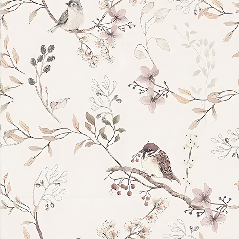 wallpaper ติดผนัง ตกแต่งห้อง ห้องน้ำสไตล์นันยางวอลเปเปอร์มีกาวในตัวห้องน้ำฝรั่งเศสสติกเกอร์ห้องน้ำกั