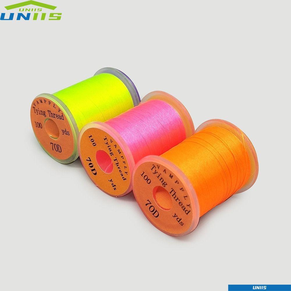 UNIIS Fly Fishing Line, Thread Spool Super Strong Fly Tying Thread line, Bass Premium Salmon Fishing