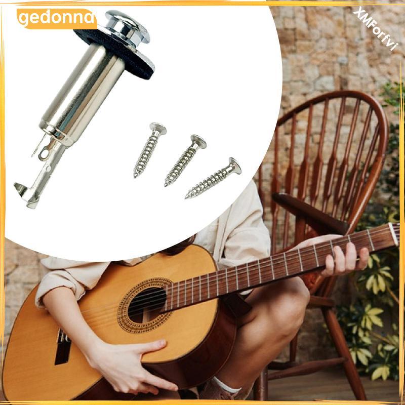 [gedonna] Acoustic Electric Guitar Bass Mono Endpin Output Jack Guitar Parts 1/4 นิ้ว