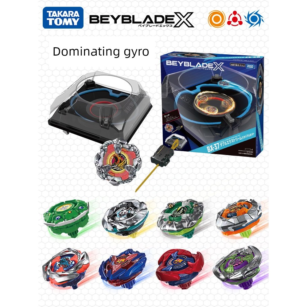 beyblade x samurai saber beyblade x ของแท้ Takara Takara Beyblade Beyblade x UX15 Strike Shark CX08 