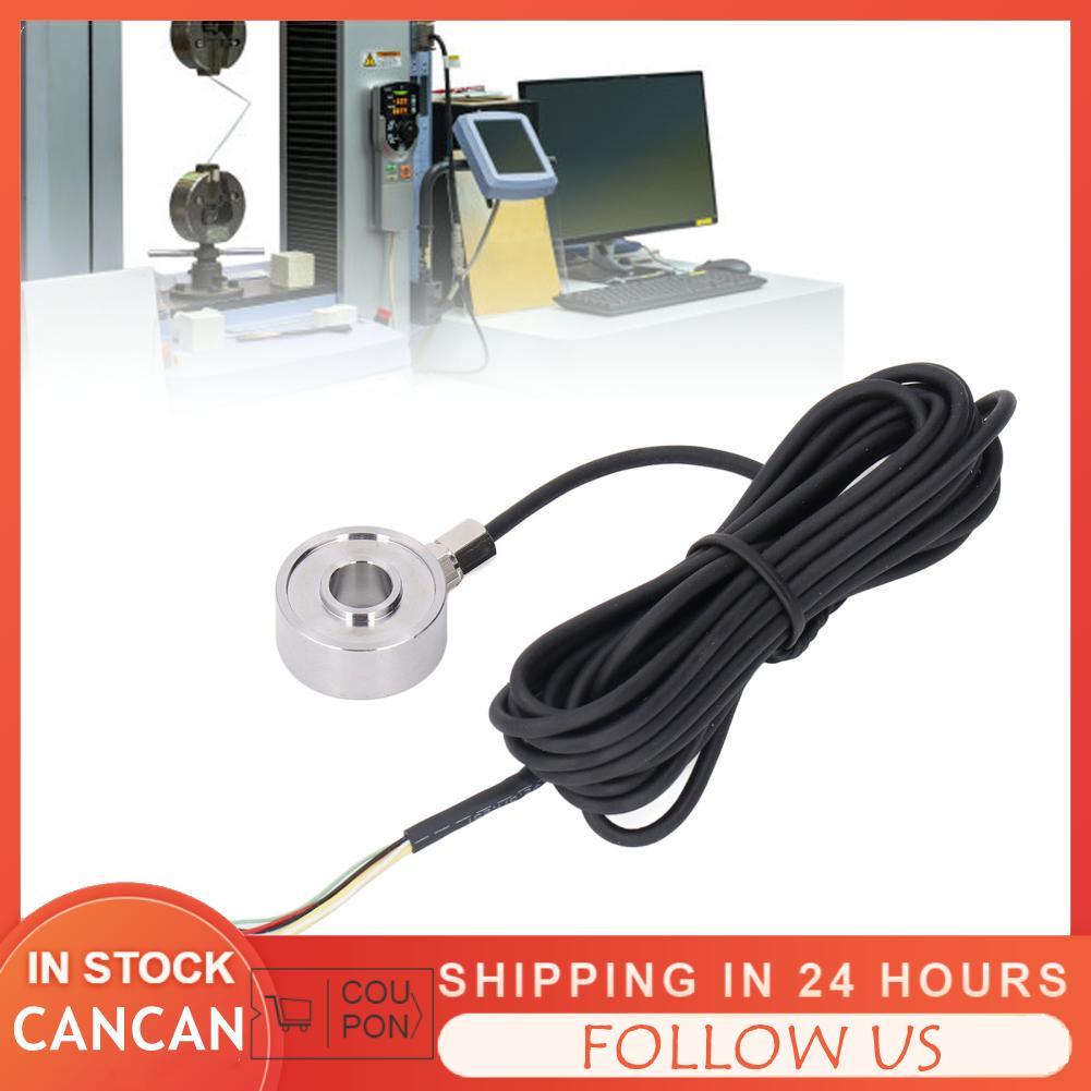 Cancanshop โหลดเซลล์เซนเซอร์ขนาดเล็ก 30KG การบีบอัดความตึงเครียดของคอลัมน์สแตนเลส 5V-15V เกรดป้องกัน
