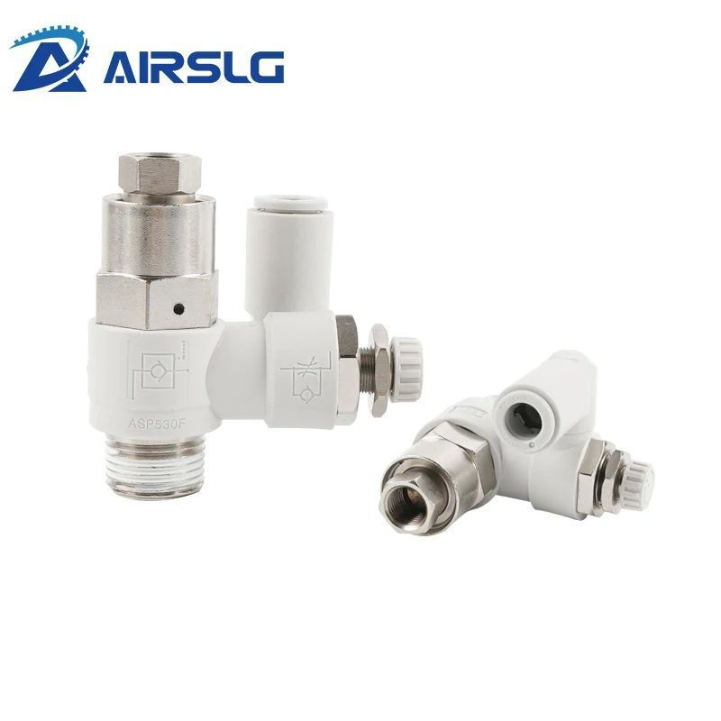 Pilot check Valve วาล์วควบคุมความเร็ว quick connector ASP330F-01-06S 08S ASP430F-02-06S 08S ASP530F-