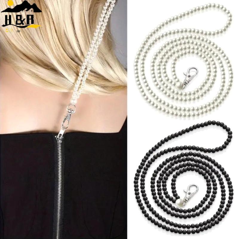 H&B ทนทาน 2-in-1 Beaded Zipper Helper เครื่องมือสําหรับผู้หญิง, Easy Dress Zip Assistance สําหรับชุด