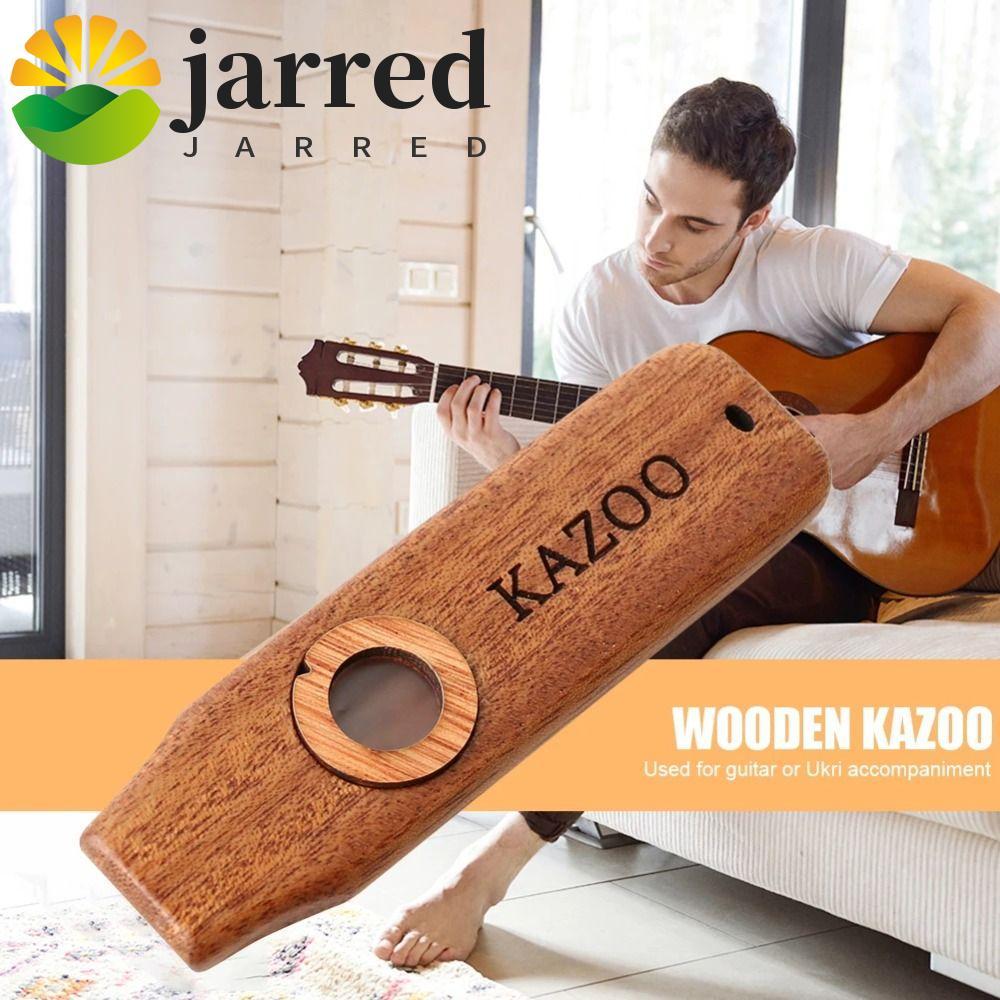 JARRED ไม้ Kazoo, ไม้พร้อมเชือกเส้นเล็กน้ําหนักเบารองรับ Kazoo, นวัตกรรมเครื่องมือออกแบบที่ถอดออกได้