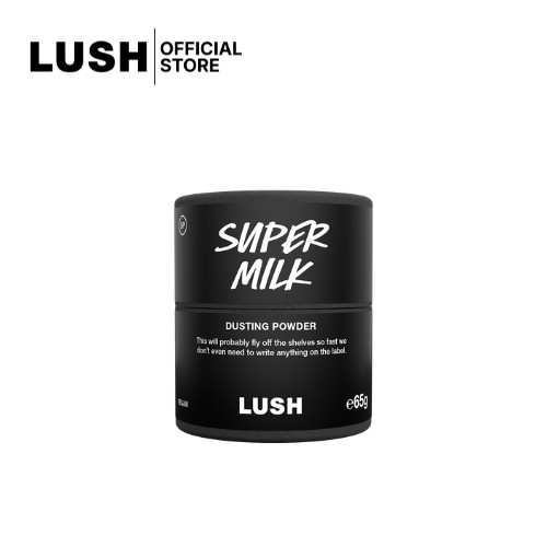 LUSH แป้งทาตัว มีกลิตเตอร์ SUPER MILK DUSTING POWDER