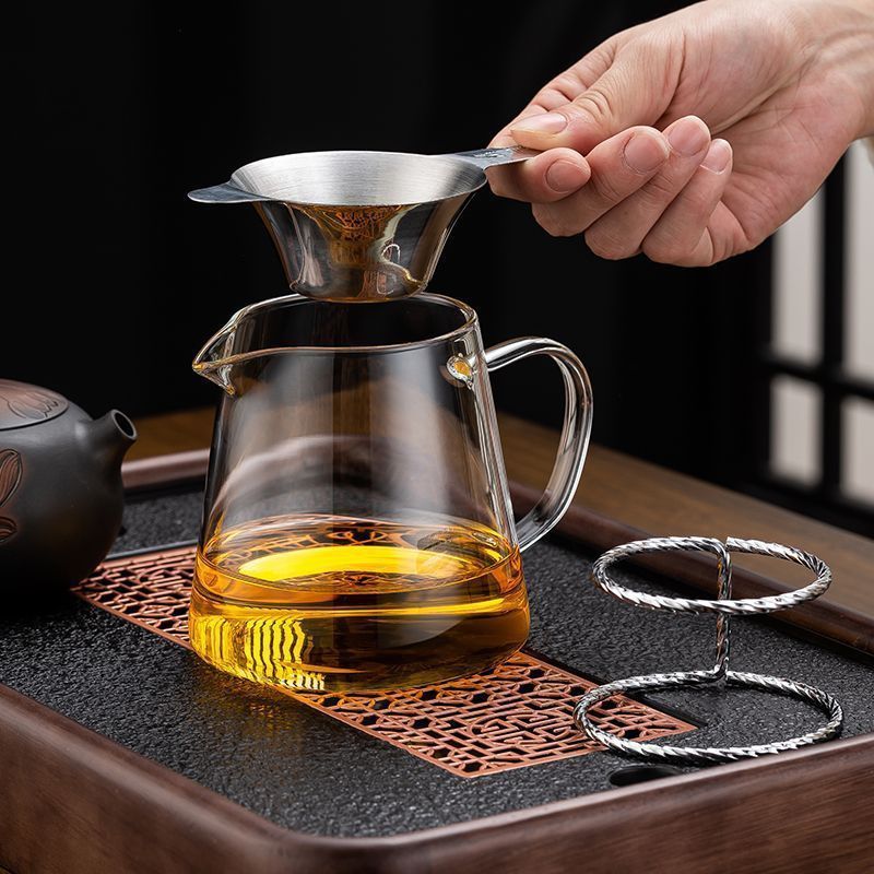 新款304不锈钢茶滤茶漏泡茶过滤网茶叶过滤器茶具配功夫茶漏网20260305New 304 Stainless Steel Tea Strainer, Tea Filter, Tea Leaf Fil