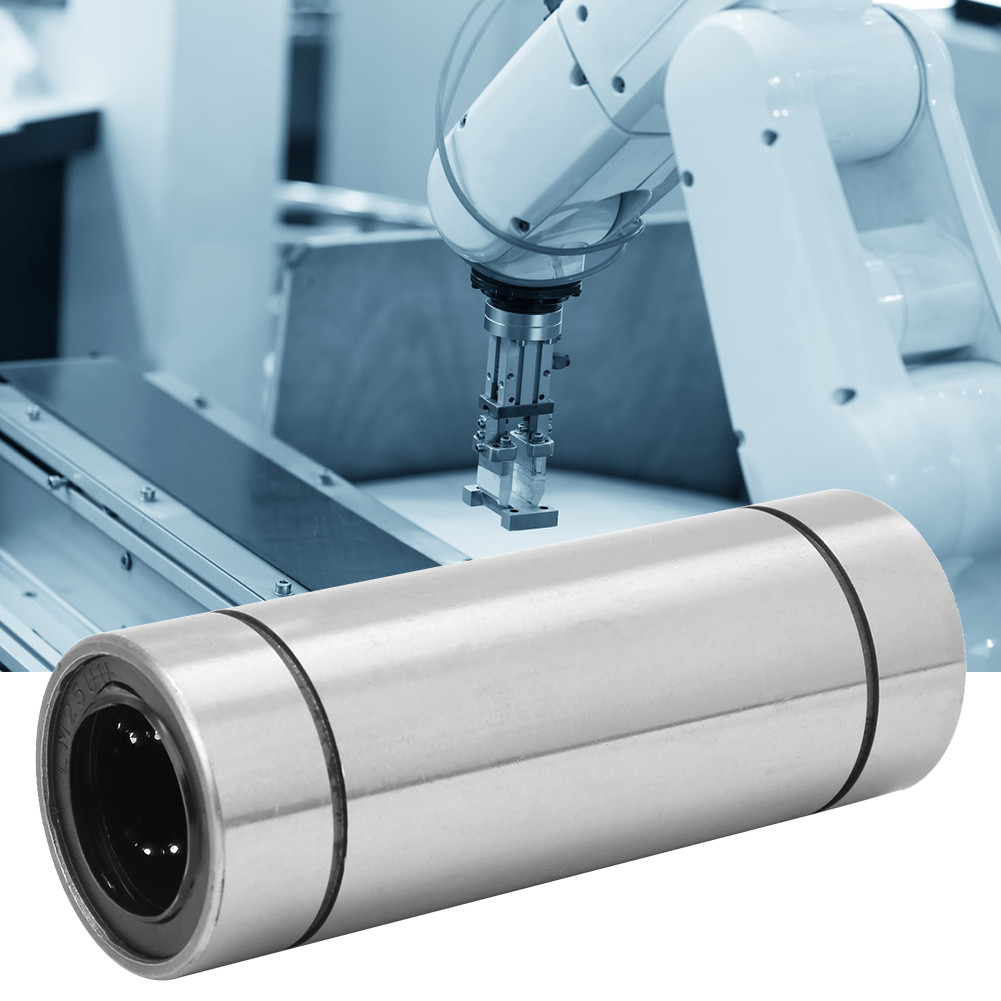 instlye-TH Linear Motion Bearing Steel ความแม่นยำสูงสำหรับระบบอัตโนมัติทางอุตสาหกรรม LM25LUu LM20LUu