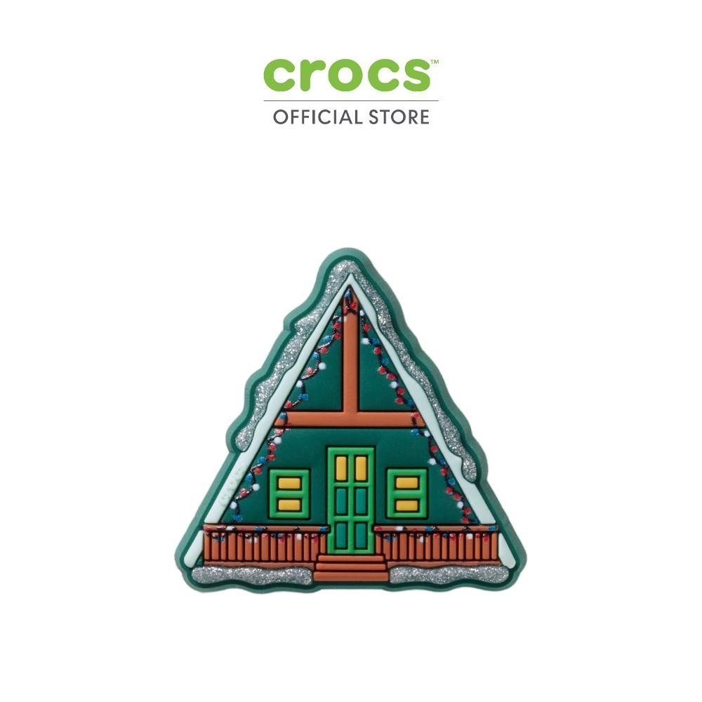 CROCS ตัวติดรองเท้า JIBBITZ™ FESTIVE A FRAME HOUSE รุ่น 10016629 - MULTICOLOR