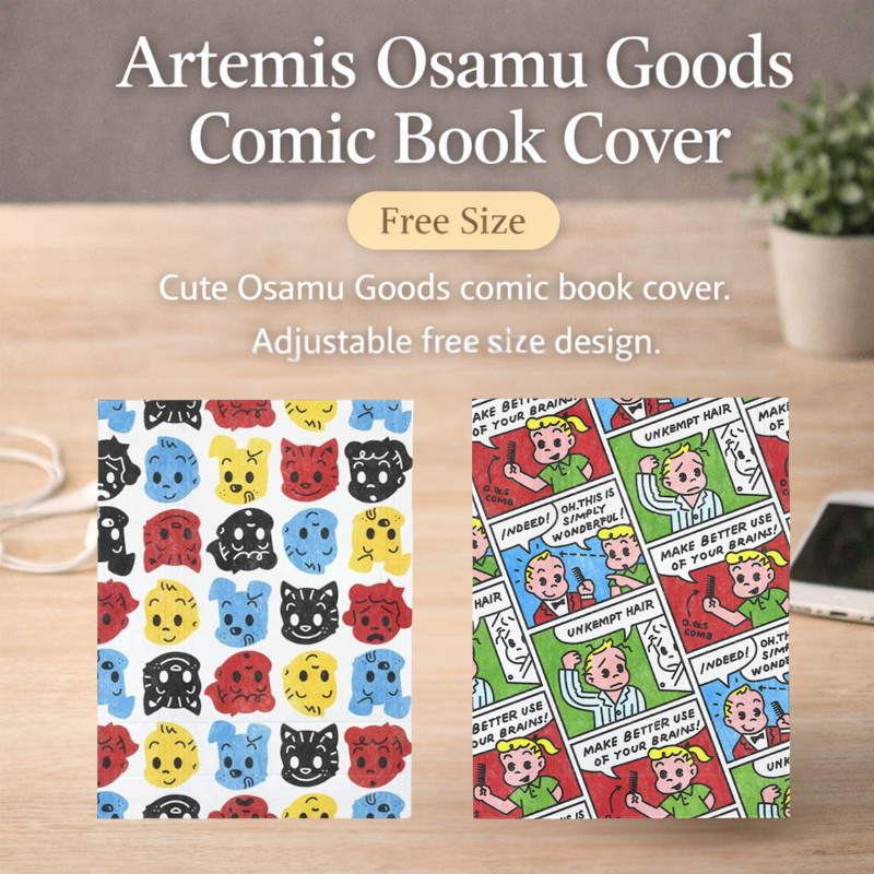 Artemis Osamu Goods Free Size Book Cover Five Face Collection