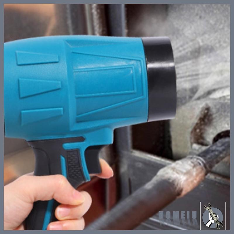 HOMEIU Strong 1100W มอเตอร์ทองแดง Leaf Blower Easy To Grasp 646g Ergonomic Handle สําหรับในร่มกลางแจ