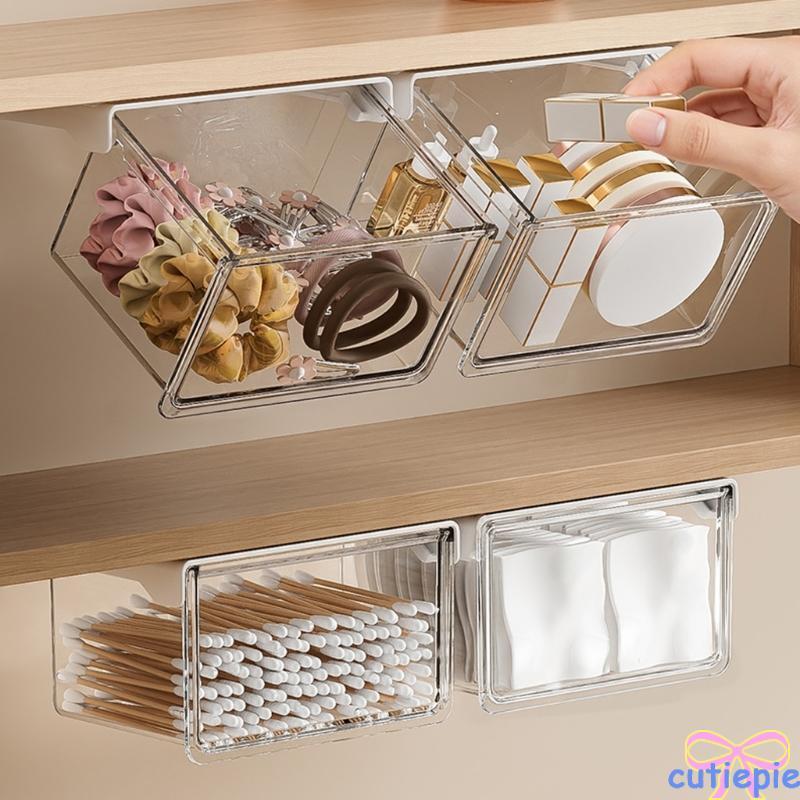 Cutie Modern Style Clear Drawer Makeup Box Perfect For Small Space Storage
