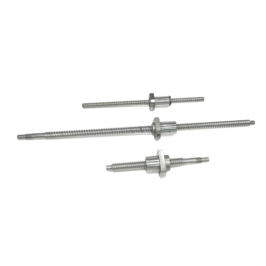 Precision Ball Screw Rod SFU1204 1605 2005 Screw Rod Nut Lifting Machine เครื่องมือสกรูบาร์ชุดเลื่อน