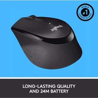 เมาส์ไร้สาย เมาส์Logitech M330 Wireless Mouse Silent Mouse Office Home Using PC/Laptop Mouse Gamer with 2.4GHz USB 1000D