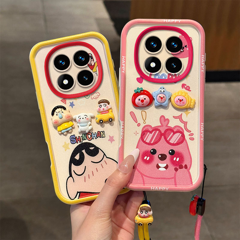 เคส Redmi NOTE 15 Pro 5G ตุ๊กตาการ์ตูนซิลิโคนอ่อนนุ่มเคสโทรศัพท์