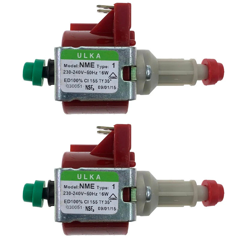 2PCS ULKA NME1 Micro Pump 230/240V, 16W เครื่องชงกาแฟ Samsung DE3100065ก