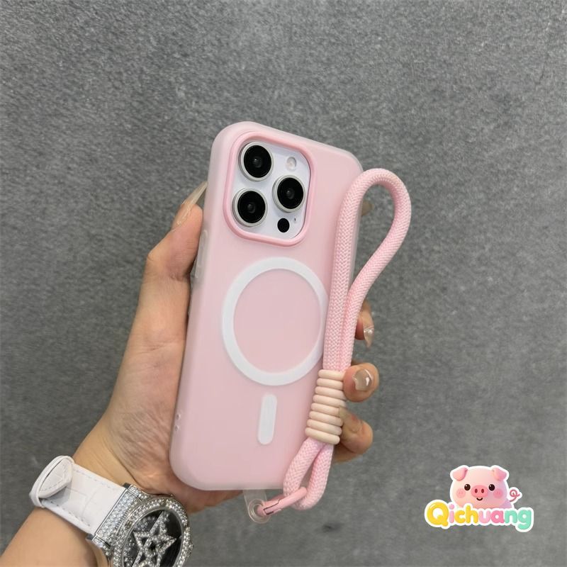 CandyColor เคสแม่เหล็กพร้อมสายรัดข้อมือสําหรับ Redmi หมายเหตุ 15 Pro Plus 14 SE K90 Pro Max Turbo 5 