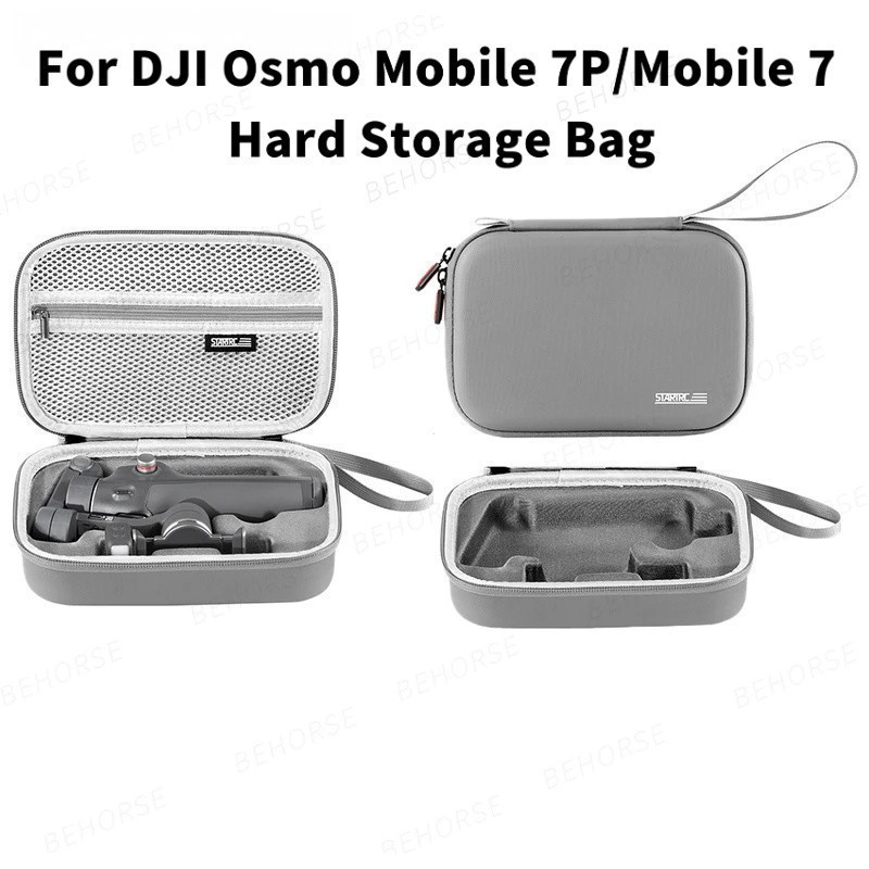 สําหรับ DJI Osmo Mobile 7P/Mobile 7 Hard กระเป๋าพกพาพกพา Travel Outdoors กระเป๋าถือสําหรับ DJI Flip 