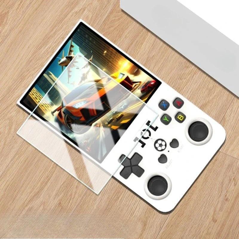 2 PCS กระจกนิรภัยใสสําหรับ Anbernic R36 + MAX Pro Ultra Screen Protector สําหรับ ANBERNIC R36s R36Pr