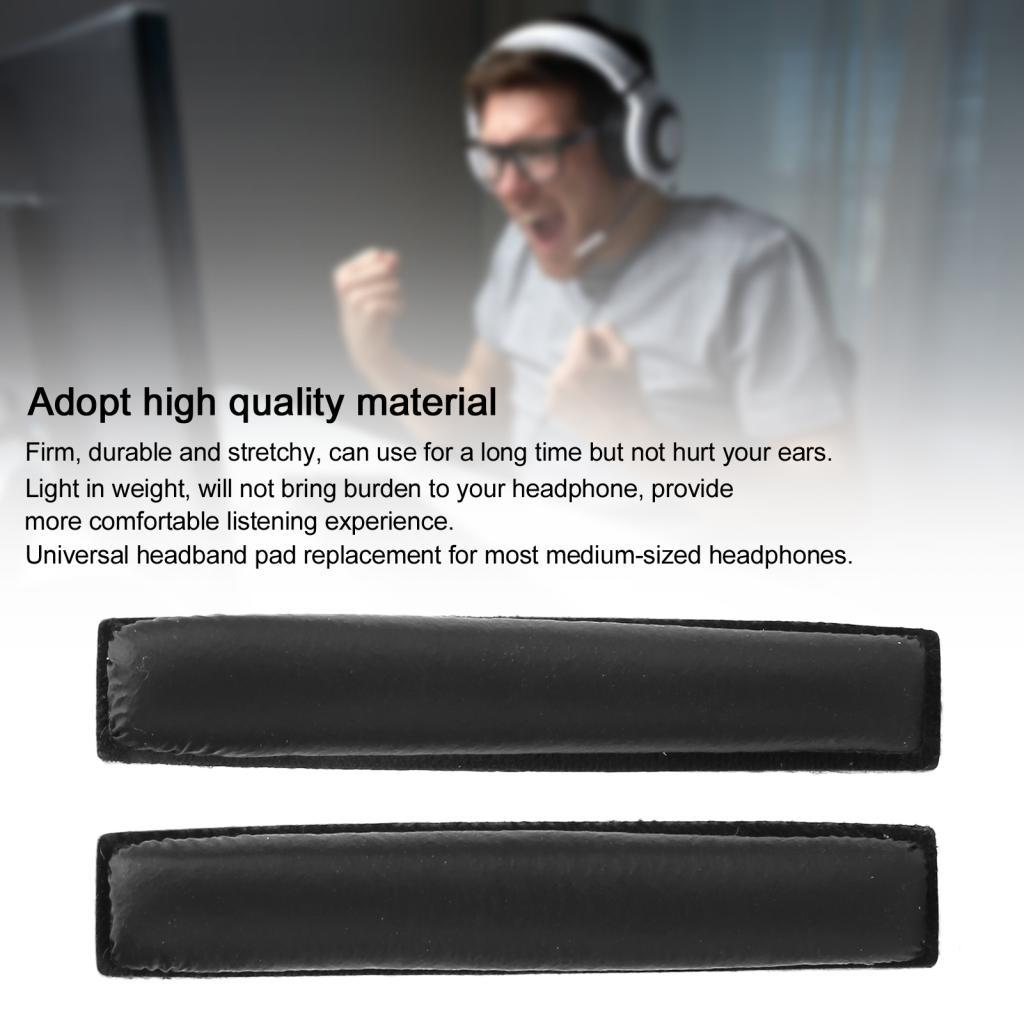 เบาะรองหูฟังแบบคาดศีรษะสําหรับ PX100 PX100ii PX200 PX80 Stick on The Headphone(สีดํา)