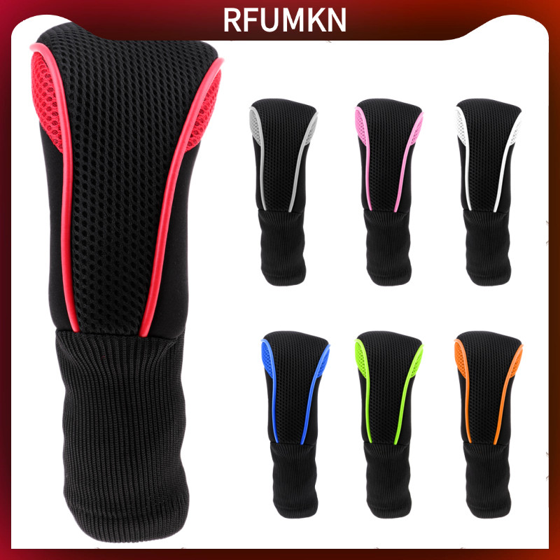 [rfumkn] ตาข่ายคอยาวกอล์ฟคลับครอบคลุมกอล์ฟ Hybrid UT Headcover เครื่องมือจัดเก็บข้อมูล