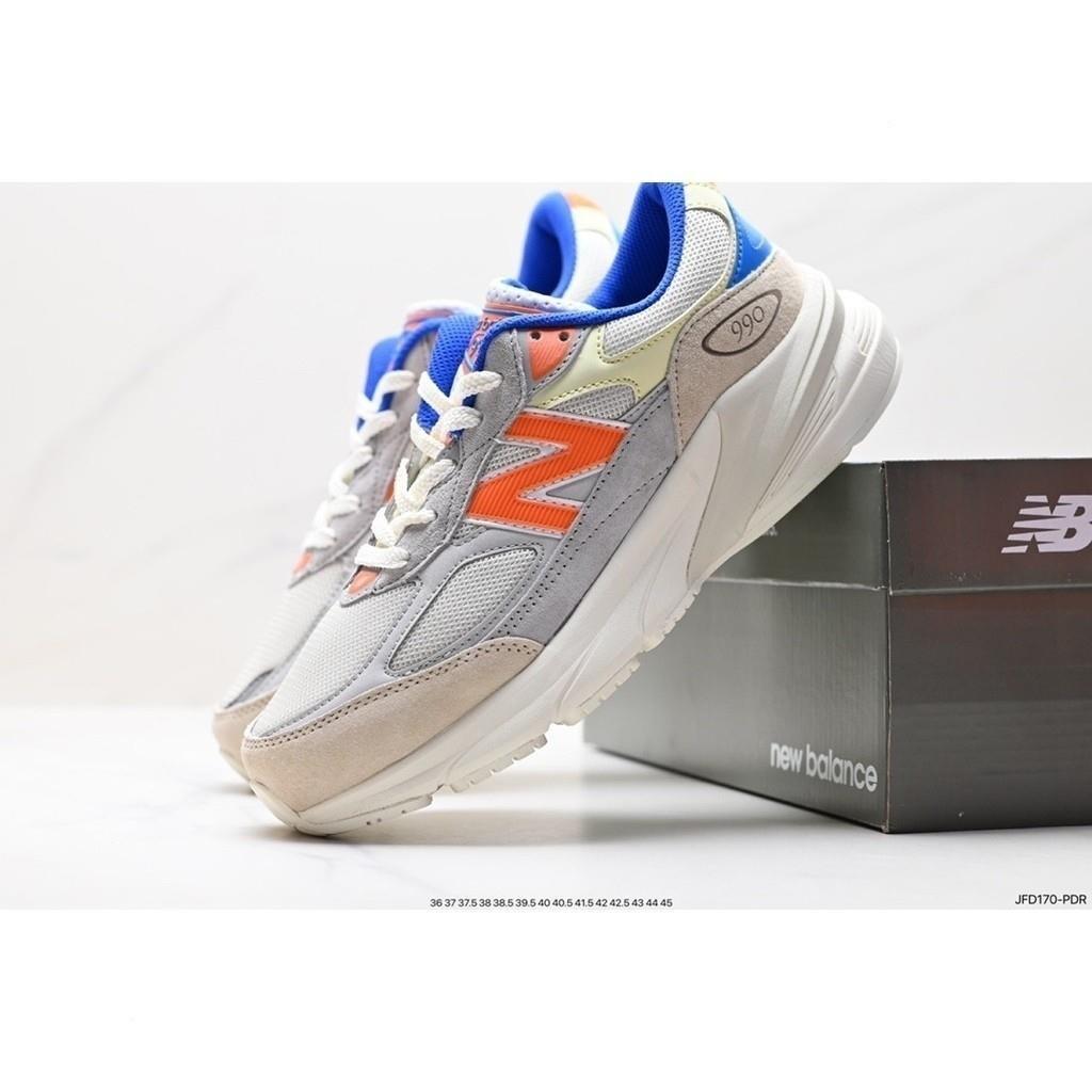ข้อเสนอพิเศษ New Balance NB 990 V6 NB classic รองเท้ากีฬาแฟชั่นกันกระแทกลําลอง 5 สี Made in USA