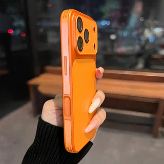 เคสแม่เหล็กป้องกันเลนส์หรูหราสําหรับ iPhone 17 Pro 16 15 14 13 Pro Max ฝาครอบกันกระแทกเคลือบซิลิโคน