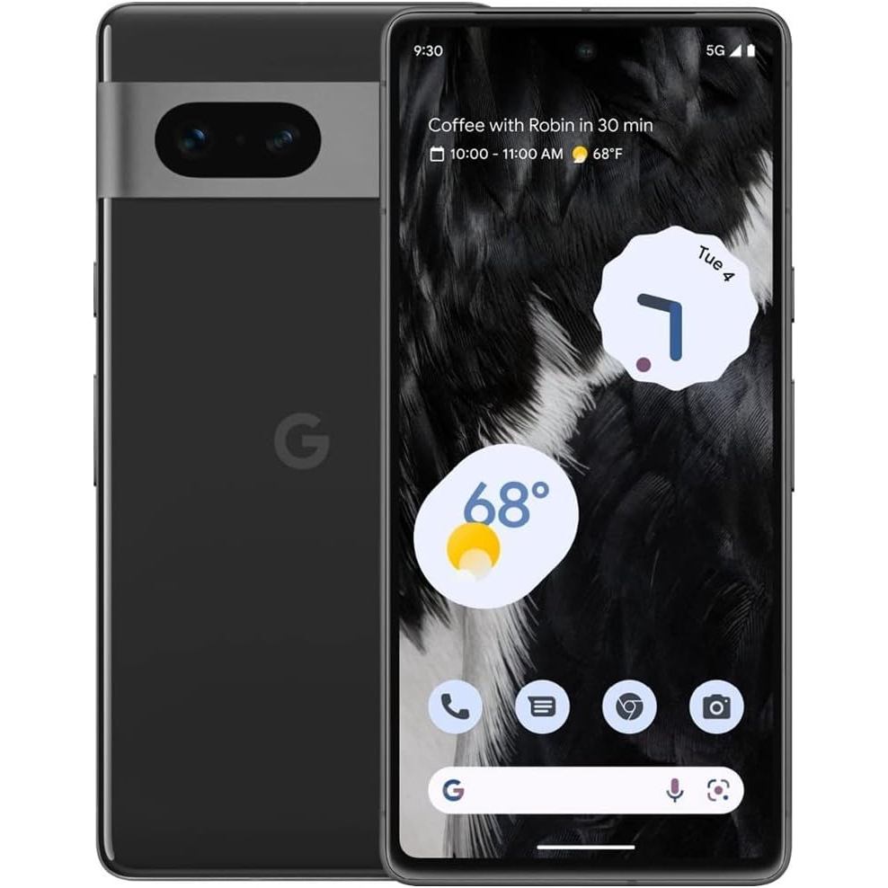 Google Pixel 7 5G, เวอร์ชัน US, 128GB, Obsidian - ปลดล็อคแล้ว