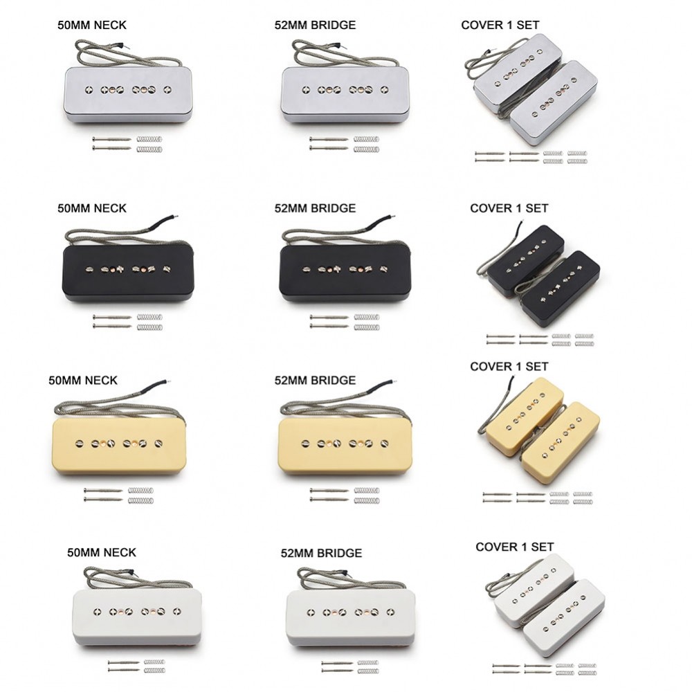 ลดเสียงรบกวนที่เหนือกว่า Alnico 5 P90 สไตล์ Dual Coil Pickup สําหรับกีตาร์ไฟฟ้า