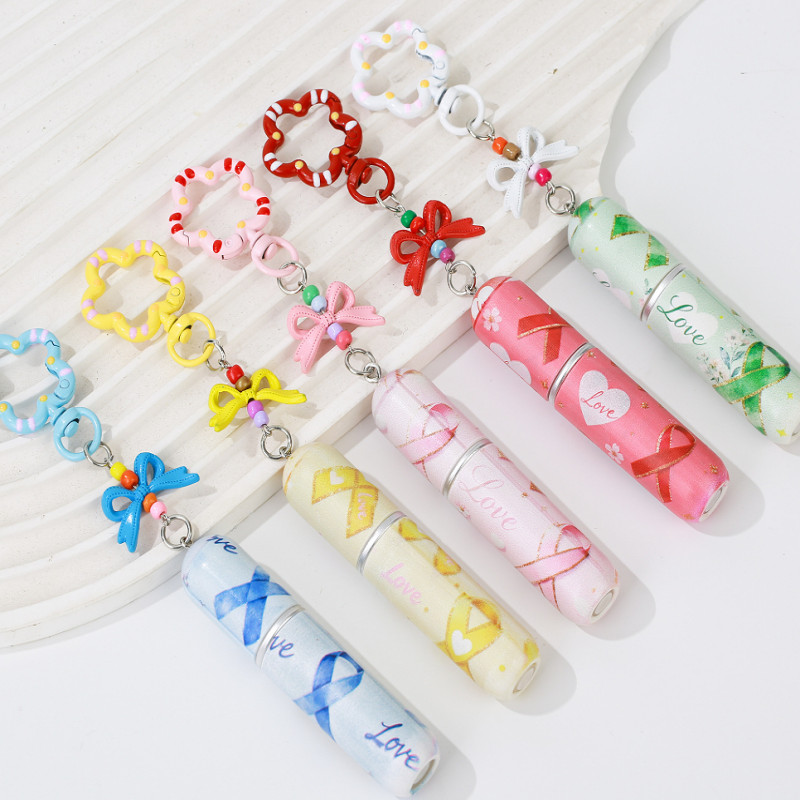 【ขวดเเบ่งน้ำหอมพกพา】ขวดน้ําหอมเปล่า ขวดน้ำหอมแบบแขวนสร้อย 5ml ปั้มเติมก้นขวด แบบพกพามินิ แขวนบนถุง การเดินทาง/ตกแต่ง ราคา ถูกที่สุด ดีลบีเคเค แกลเลอรีภาพที่ 9