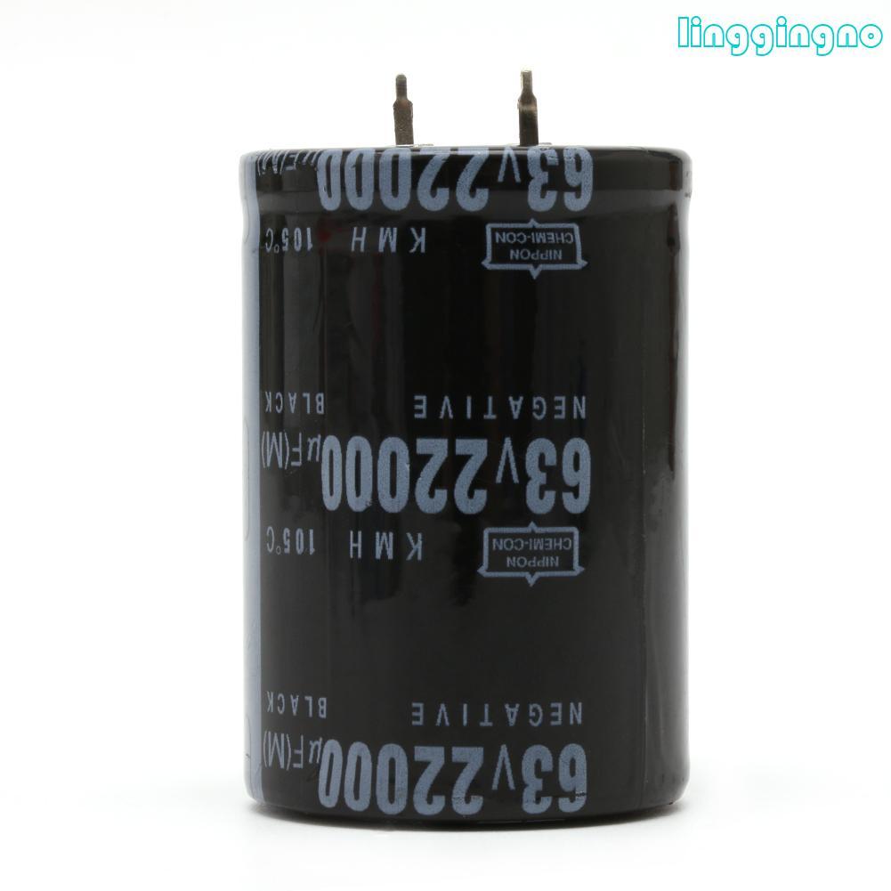 RR คุณภาพดี Electrolytic Capacitor สําหรับซ่อมเครื่องใช้ในครัวเรือน 22000UF 63V 105°ตัวเก็บประจุ ซีอ