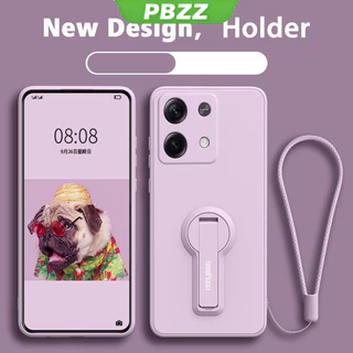 PBZZ FOR เคส ปลอก redmi Note 13 4G 2023 redmi Note 13 Pro 5G เคสโทรศัพท์ softcase Liquid ซิลิโคน Protector Smooth กันกระแทกกันชนออกแบบใหม่360 ° พร้อมผู้ถือ ytxzzj01