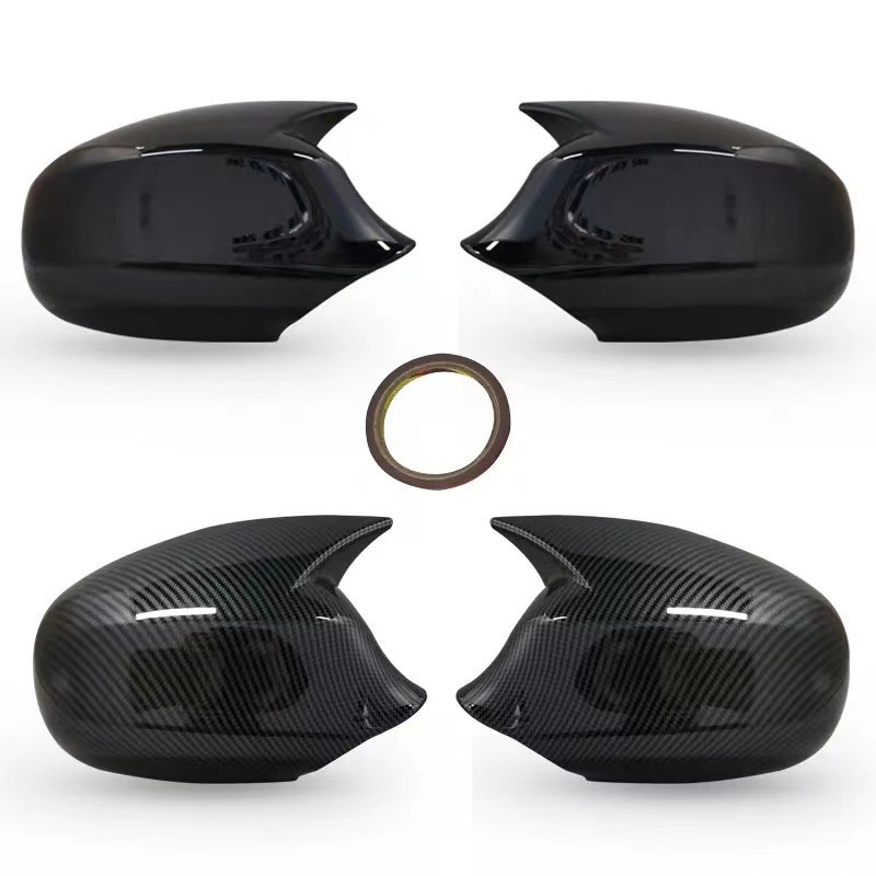 เหมาะสําหรับ 10-15 BMW/E87 E81 E82 E90 E91 กระจกมองหลังกรอบกระจกมองหลังเชลล์