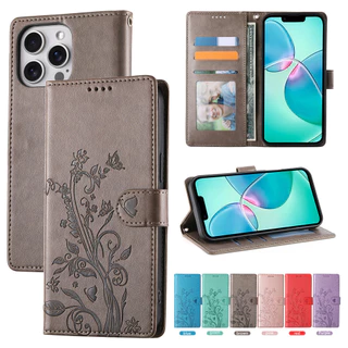 ปลอกสําหรับ Honor 400 200 Pro 90 Lite X9a X9b X9c 5G X8b X8c X6a X6b X6c 4G X5c X5b Plus กระเป๋าสตางค์พลิก Matte ลายนูน Soft TPU ช่องใส่การ์ดซิลิโคนเชือกเส้นเล็กเคสโทรศัพท์